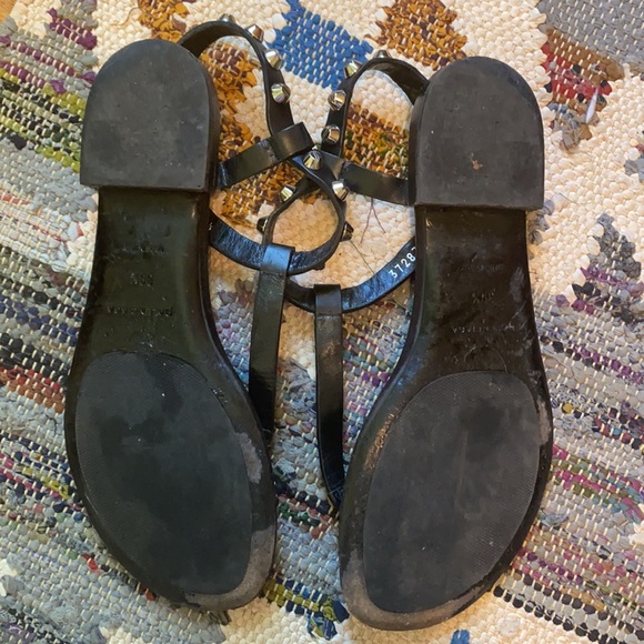 Balenciaga black w/silver studs. 39.5 - Picture 3 of 3